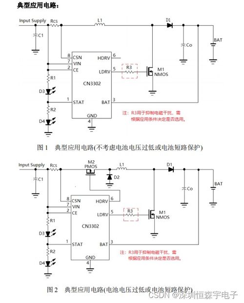 CN3302 PFM 升壓型雙節鋰電池充電控制集成電路 設計解析與應用前景